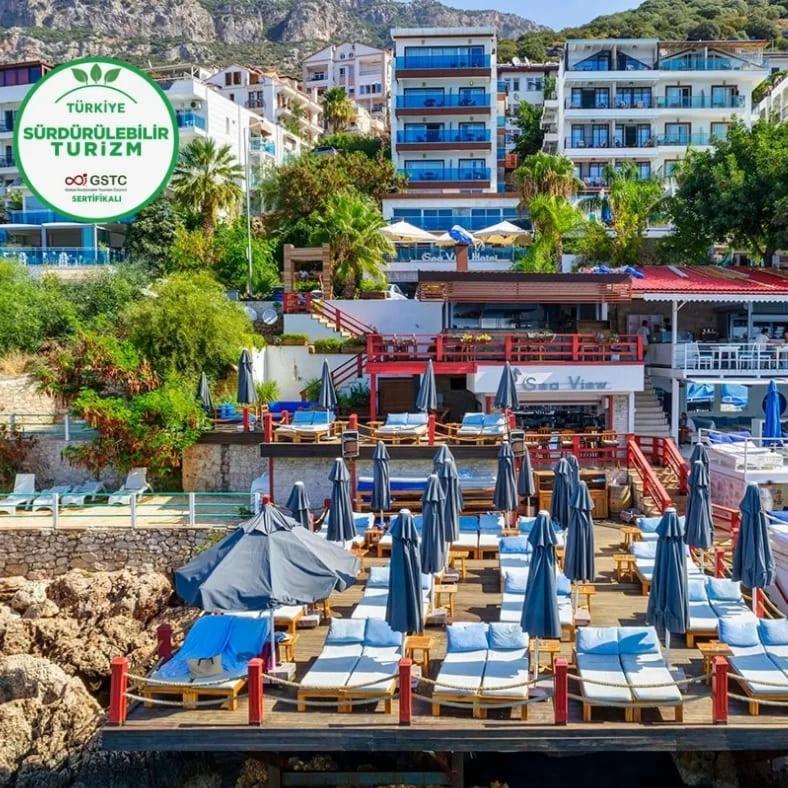 Sea View Hotel Kaş Kültér fotó
